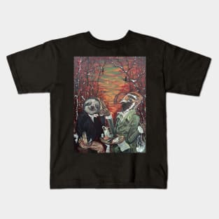 Sloth and the Quail Kids T-Shirt